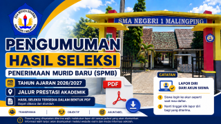 Hasil Seleksi Penerimaan Murid Baru Tahun Ajaran 2026/2027 Jalur Prestasi Akademik