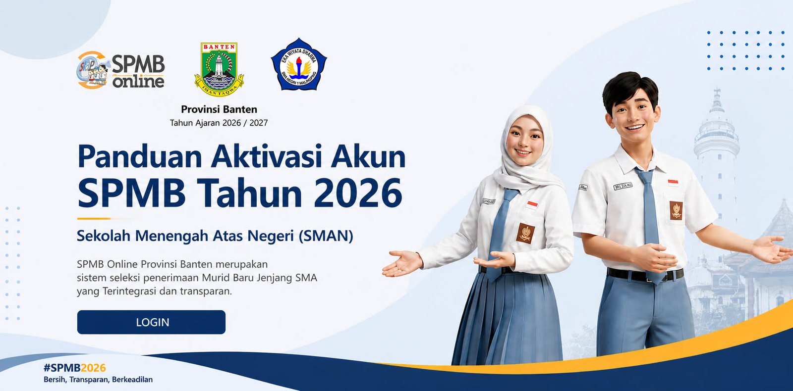 Panduan Aktivasi Akun SPMB Tahun 2026 (Tahap Pra-SPMB)