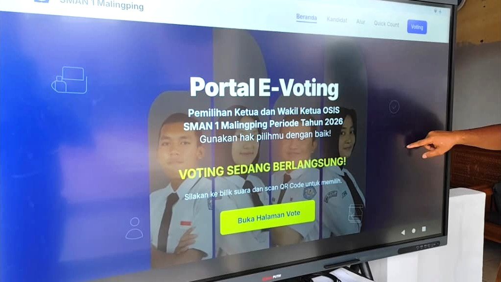 Pemilu OSIS 2025 Digelar Secara Online