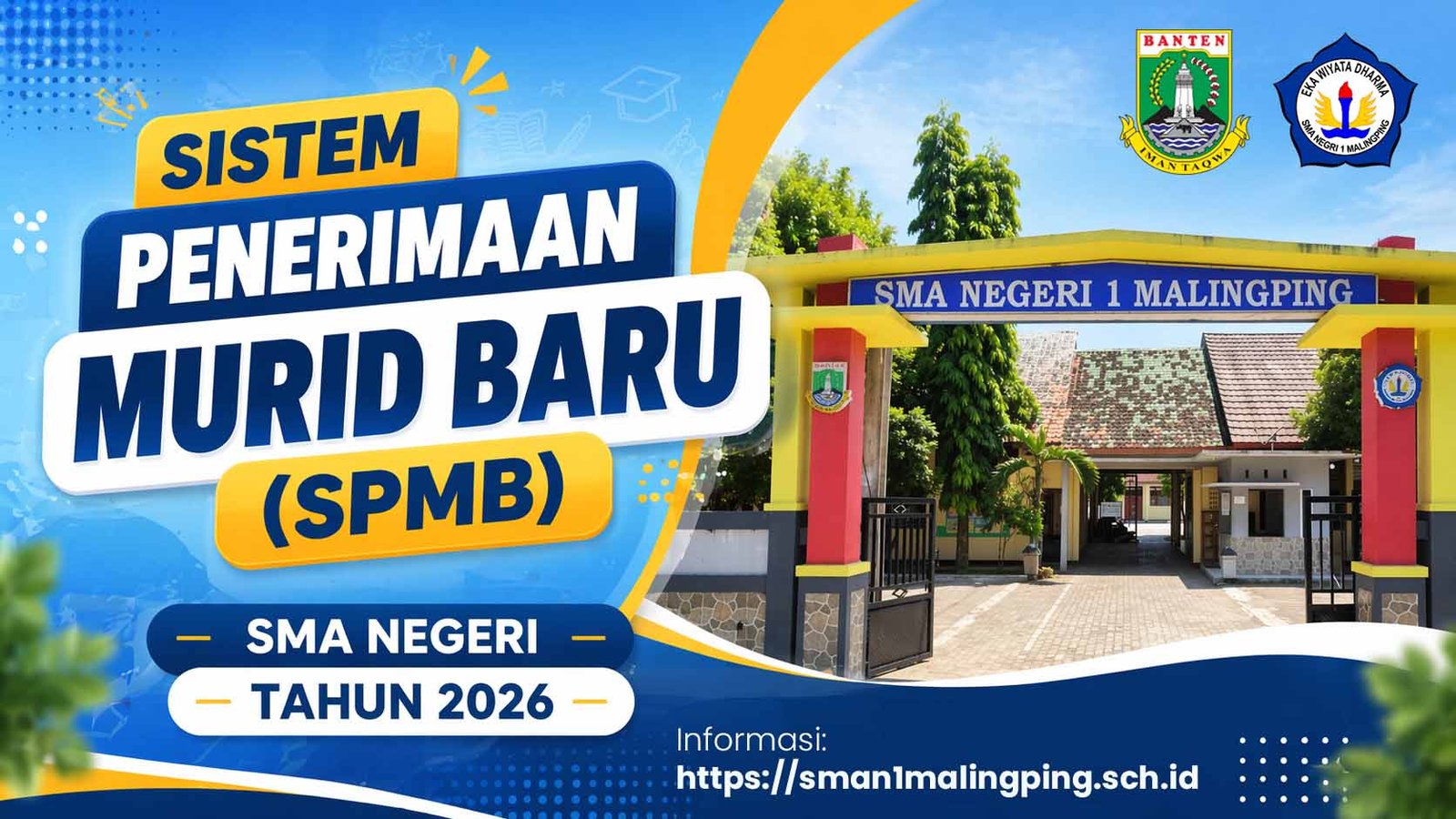 Penerimaan Murid Baru (SPMB) SMA Negeri Provinsi Banten 2026 Segera Dibuka