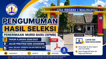 Hasil Seleksi Penerimaan Murid Baru Tahun Ajaran 2026/2027 Jalur Prestasi Non-Akademik