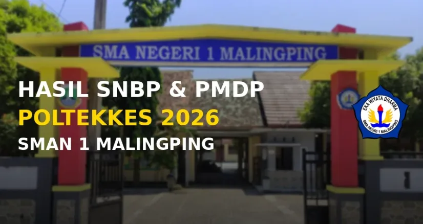 Sebanyak 44 Siswa SMAN 1 Malingping Diterima PTN Melalui Jalur SNBP dan PMDP Poltekkes 2026