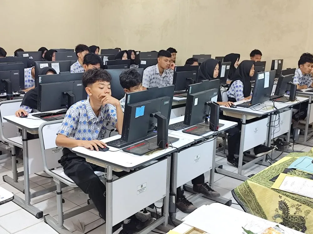 SMAN 1 Malingping Gelar Tes Kemampuan Akademik 2026 dalam Dua Gelombang