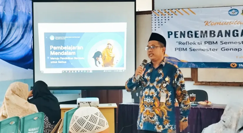 Kombel SMAN 1 Malingping Gelar Refleksi PBM dan Penguatan Pembelajaran Mendalam