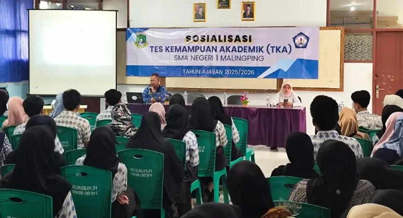 SMAN 1 Malingping Gelar Sosialisasi TKA 2025 untuk Petakan Kesiapan Studi Lanjut Kelas XII