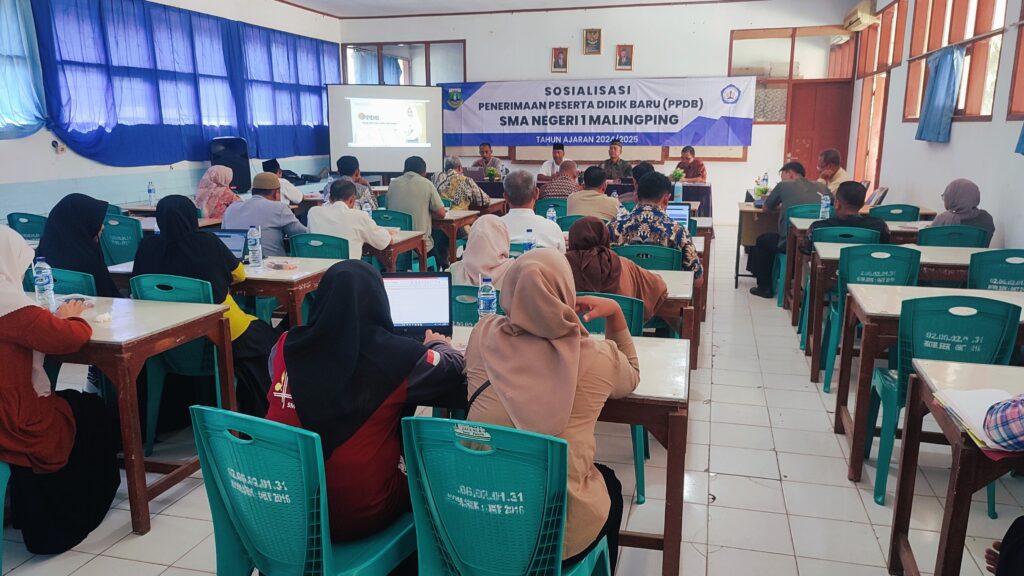 Sosialisasi PPDB SMAN 1 Malingping Tahun Ajaran 2024/2025